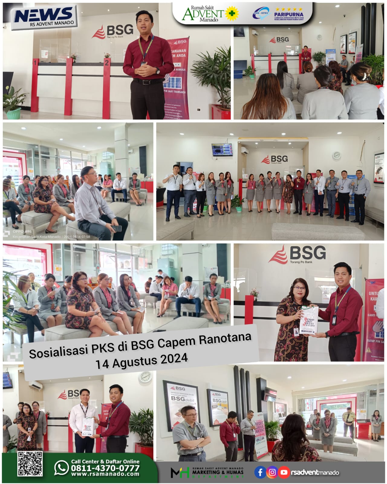 Sosialisasi PKS di BSG Capem Ranotana